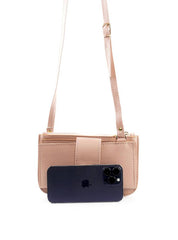Bolsa Carteira Transversal Pequena - Nude BSI-6430 - NU