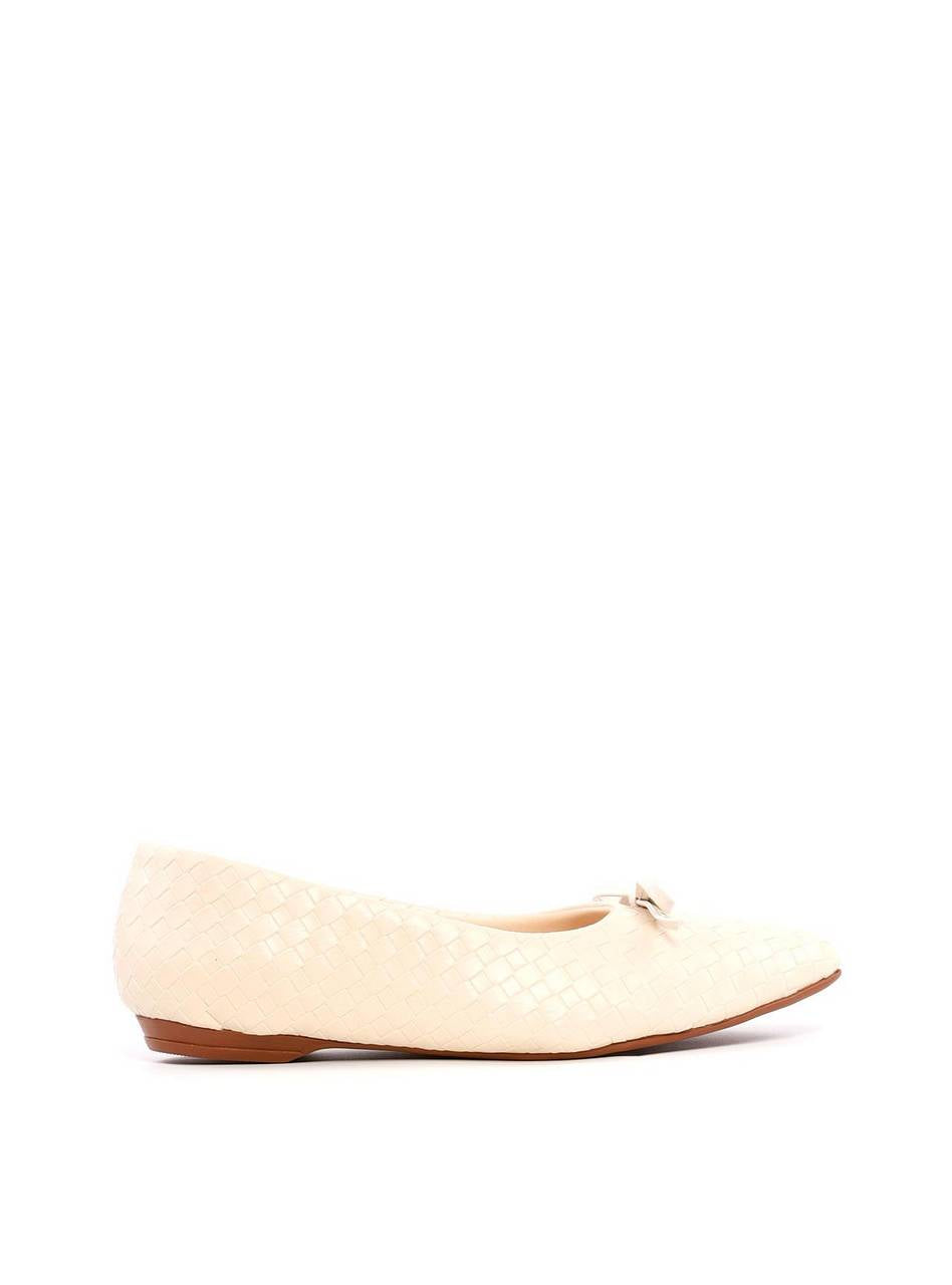 Sapatilha Bico Fino Tresse com Laço - Fenno SDI-11947 - FE