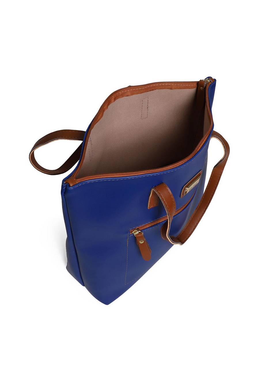 Bolsa Shopper Tiracolo Grande - Azul BSI-5403 - AZ