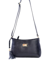 Bolsa Tote em Tressê com Barbicacho - Preta BSI-6204 - PR