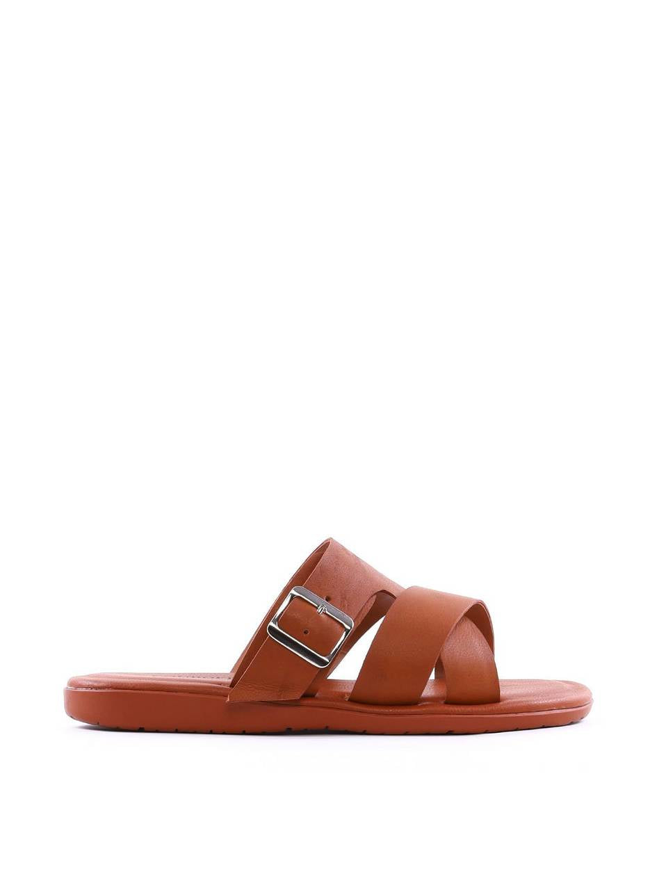 Chinelo Slide Masculino com Tiras Cruzadas - Castor SDI-12082 - CS