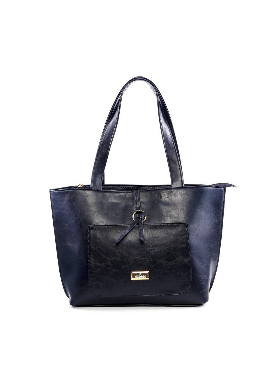 Bolsa Shopper com Detalhe de Argola - Preta BSI-6162 - PR