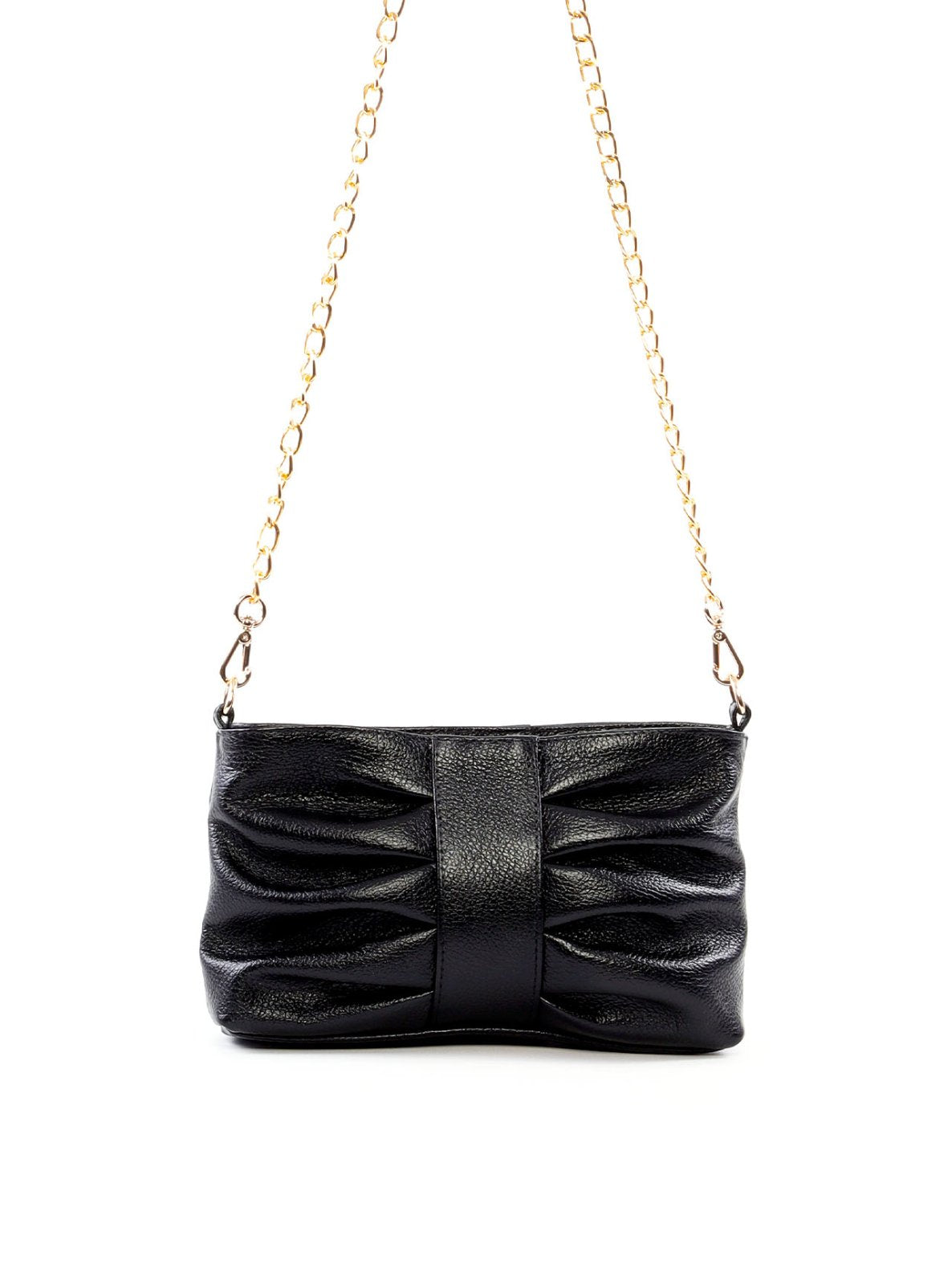 Clutch Drapeada com Alça Corrente BSI-6540 - PR