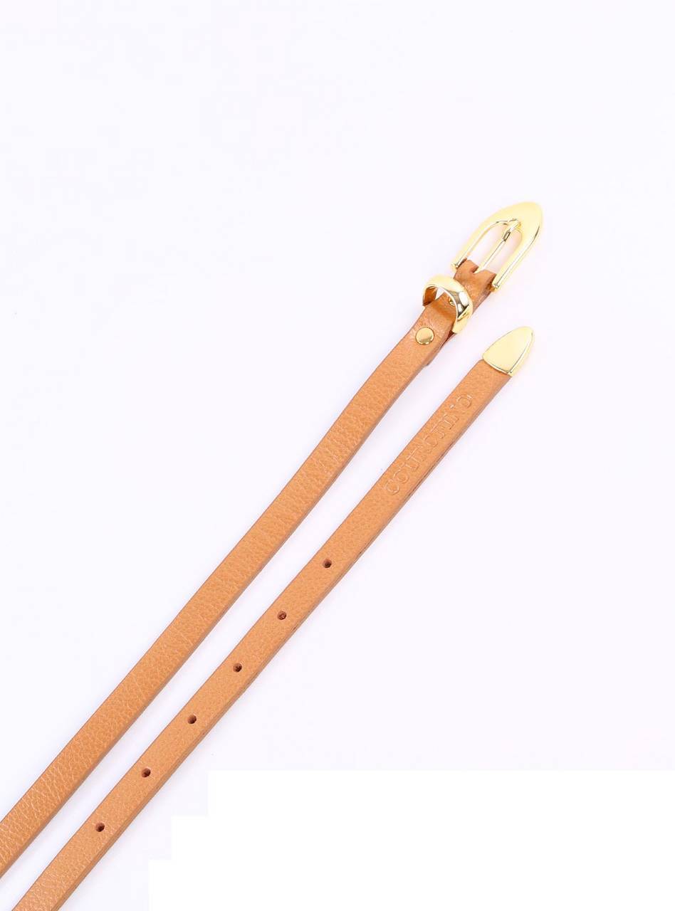 Cinto Casual Feminino Couro Ouro CTI-930 - AU