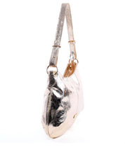 Bolsa Hobo de Mão com Ilhóes - Ouro BSI-6119 - AU
