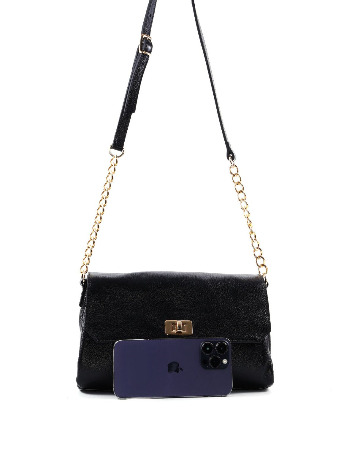 Bolsa Satchel Média com Fecho em Metal BSI-6546 - PR