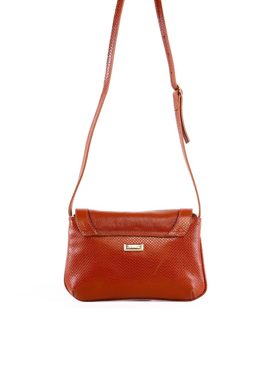 Bolsa Satchel Transversal com Fecho Giratório - Castor BSI-6356 - CS