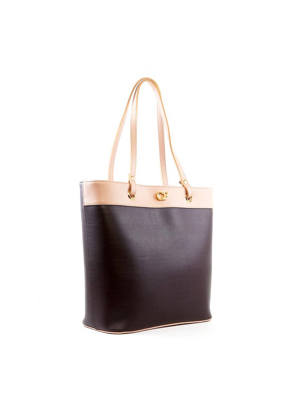 Bolsa Shopper Grande com Ilhós - Cacau BSI-6460 - CA