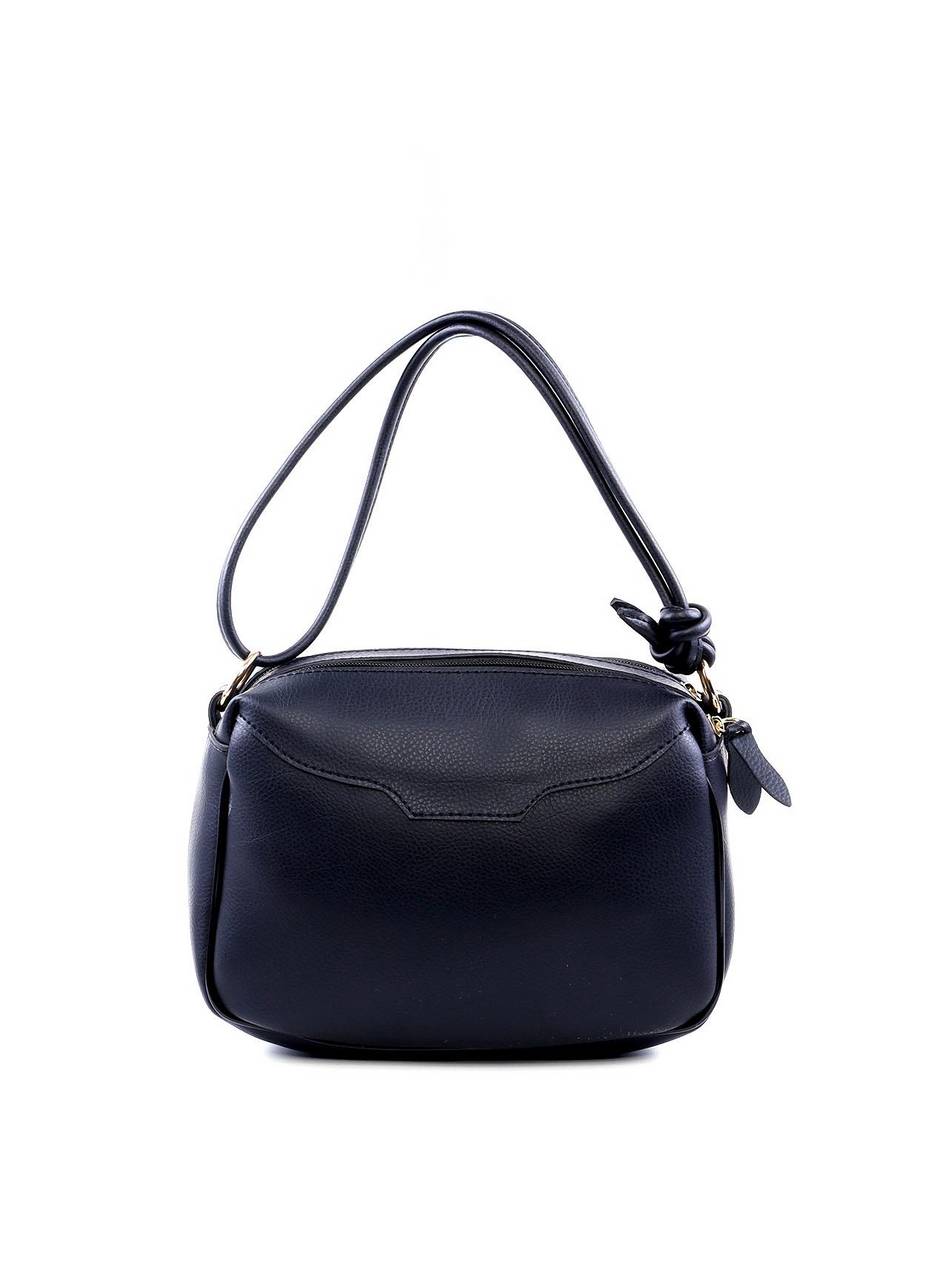 Bolsa Tote Transversal com Alça Dupla - Preta BSI-6132 - PR