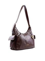 Bolsa Hobo com Bolsos Laterais - Cacau BSI-6234 - CA