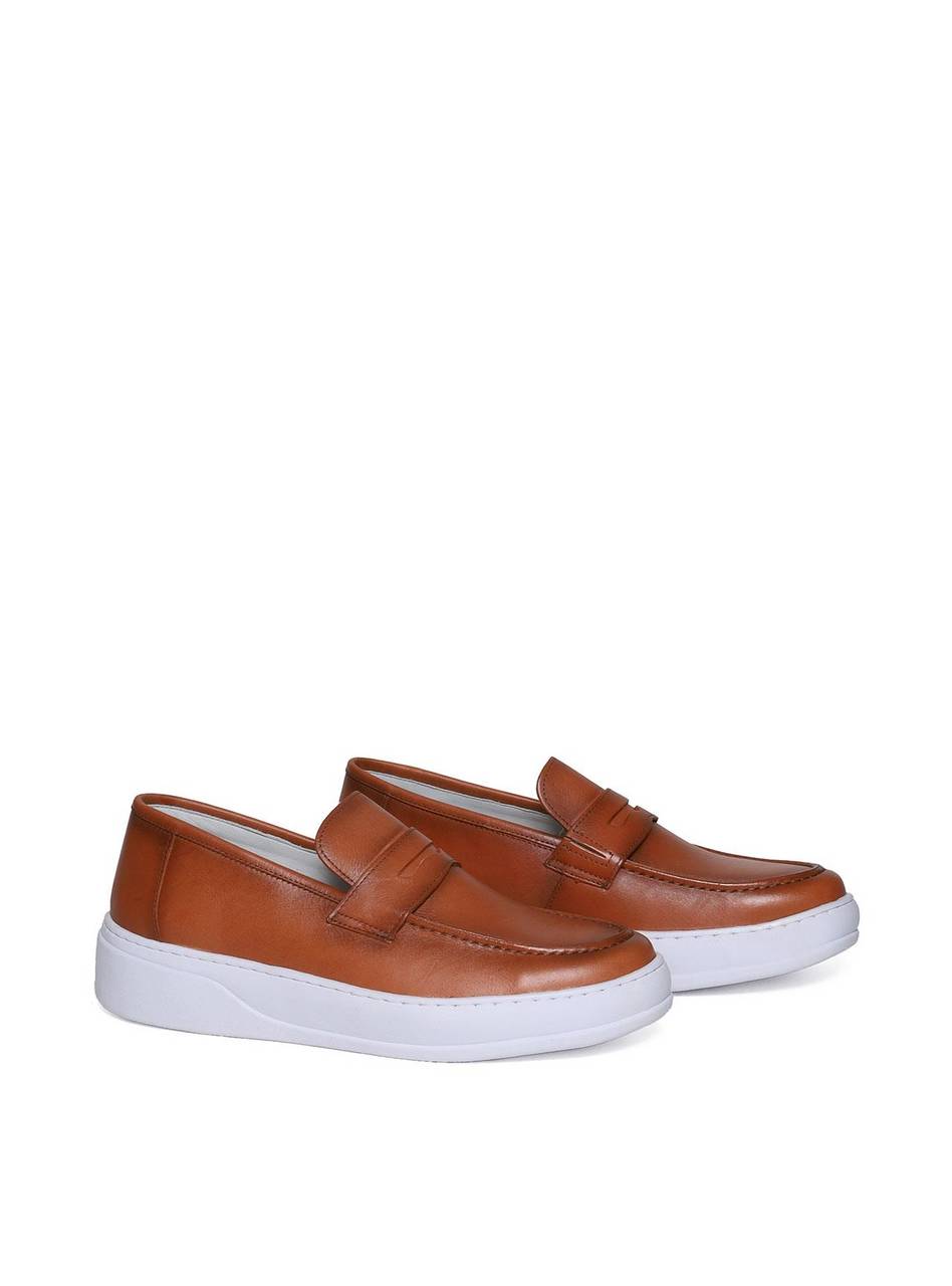 Calçado Masculino Sapatênis Couro - Castor SP-11626 - CS