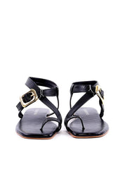 Rasteira Tira Lateral e Fivela - Preta SDI-11967 - PR