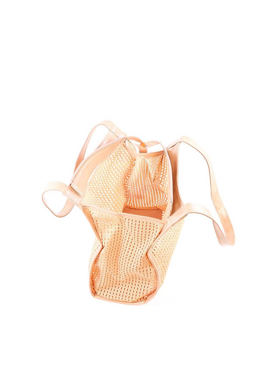 Bolsa Shopper Praiana de Tela - Nude BSI-6304 - NU