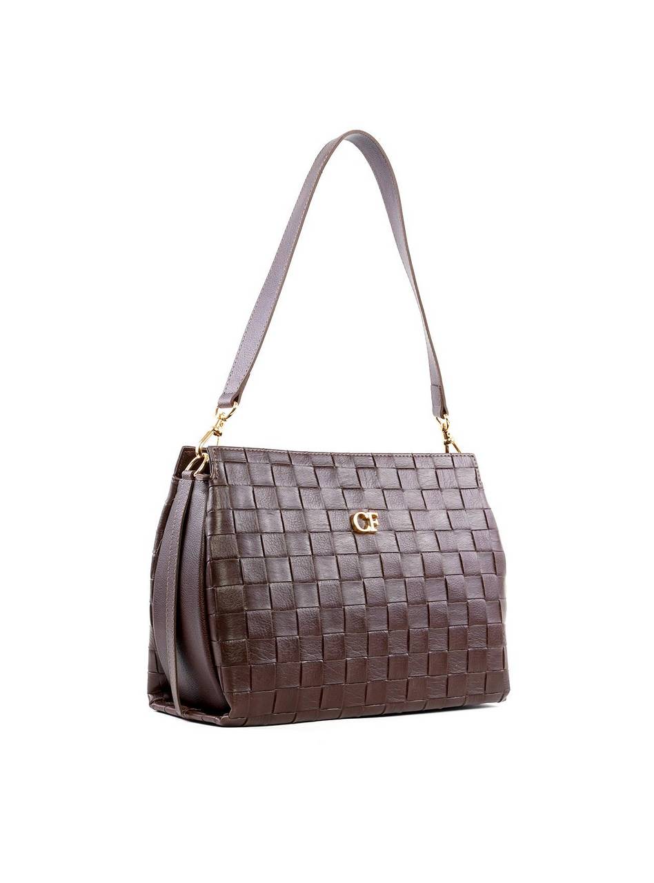 Bolsa Tote Alça com Mosquetão - Cacau BSI-6248 - CA