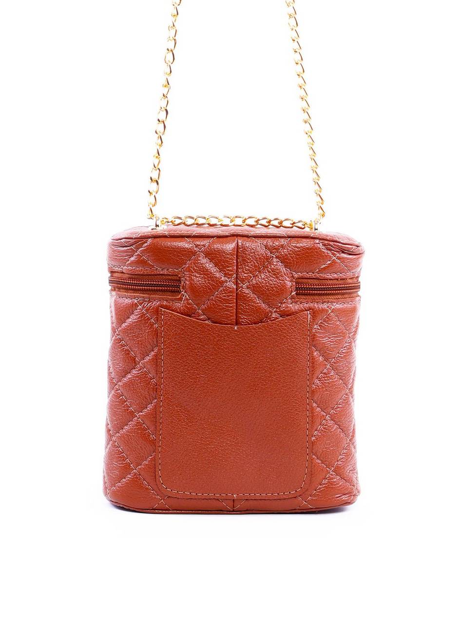 Bolsa Catherine Bucket Matelassê - Castor BSI-6323 - CS