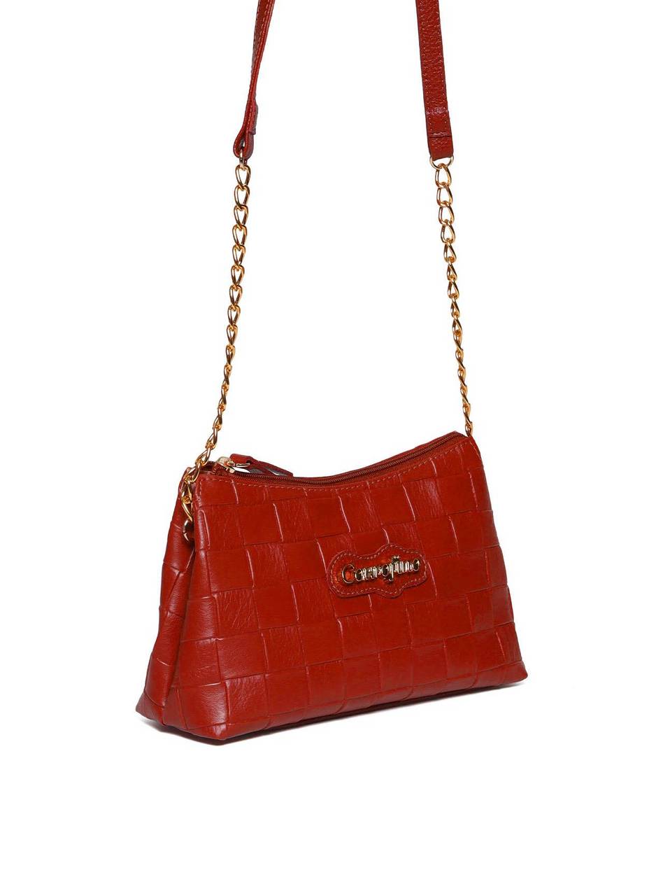 Bolsa Clutch Pequena Transversal Vermelha BSI-5753 - VE