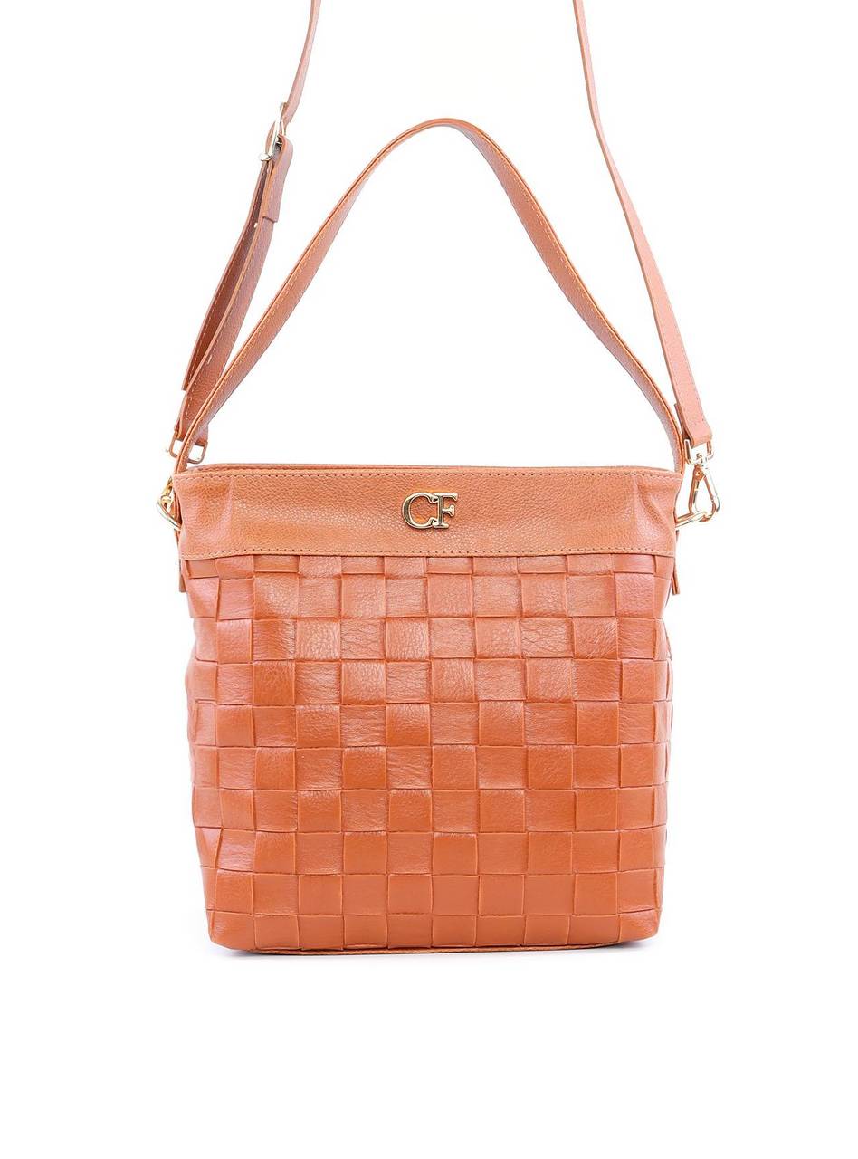 Bolsa Tote com Alça Dupla em Tressê - Castor BSI-6212 - CS