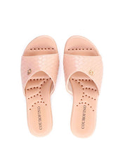 Rasteira Slide Confort em Tresse - Nude SDI-11970 - NU