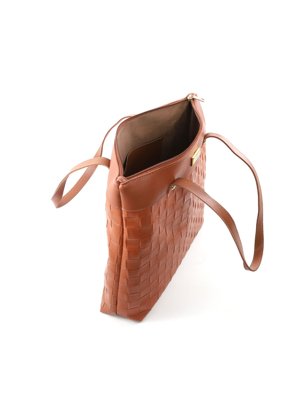 Bolsa Shopper Tiracolo com Tressê e Esferas nas Alças BSI-6553 - CS