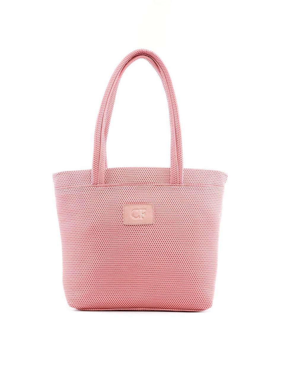 Bolsa Shopper Tela Quadrada - Rosa BSI-6251 - RS