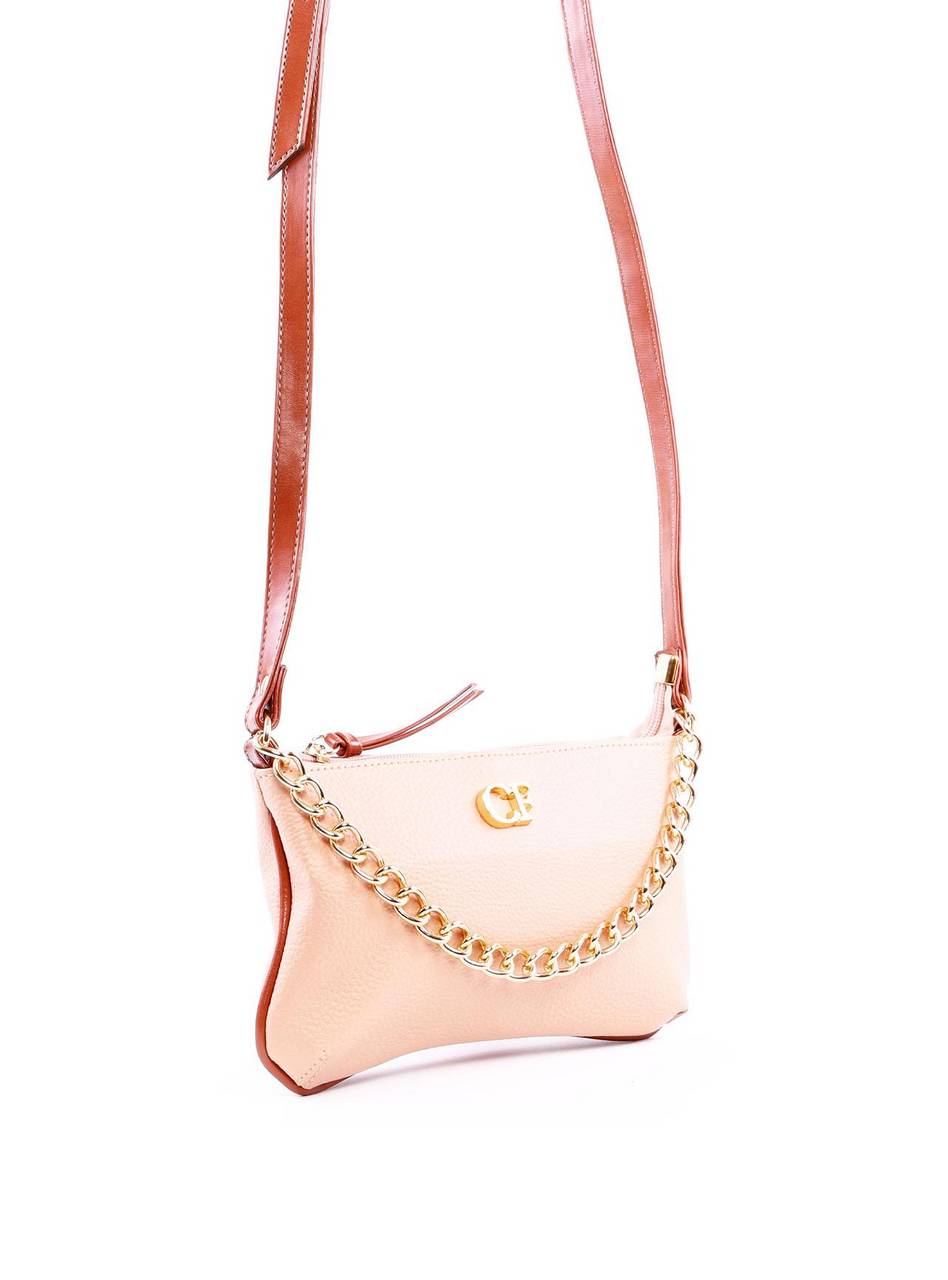 Bolsa Rafaela Clutch Transversal - Nude BSI-6300 - NU