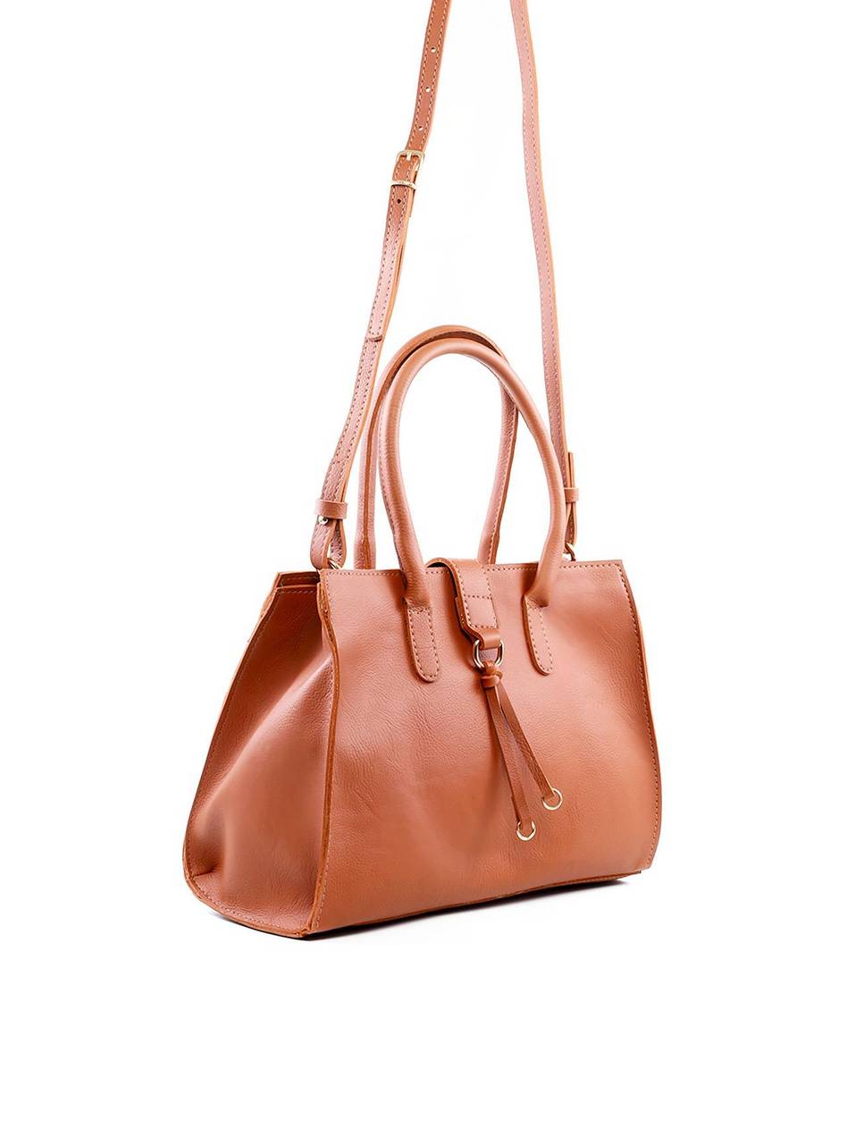 Bolsa Tote com Enfeite Meia Argola - Castor BSI-6227 - CS