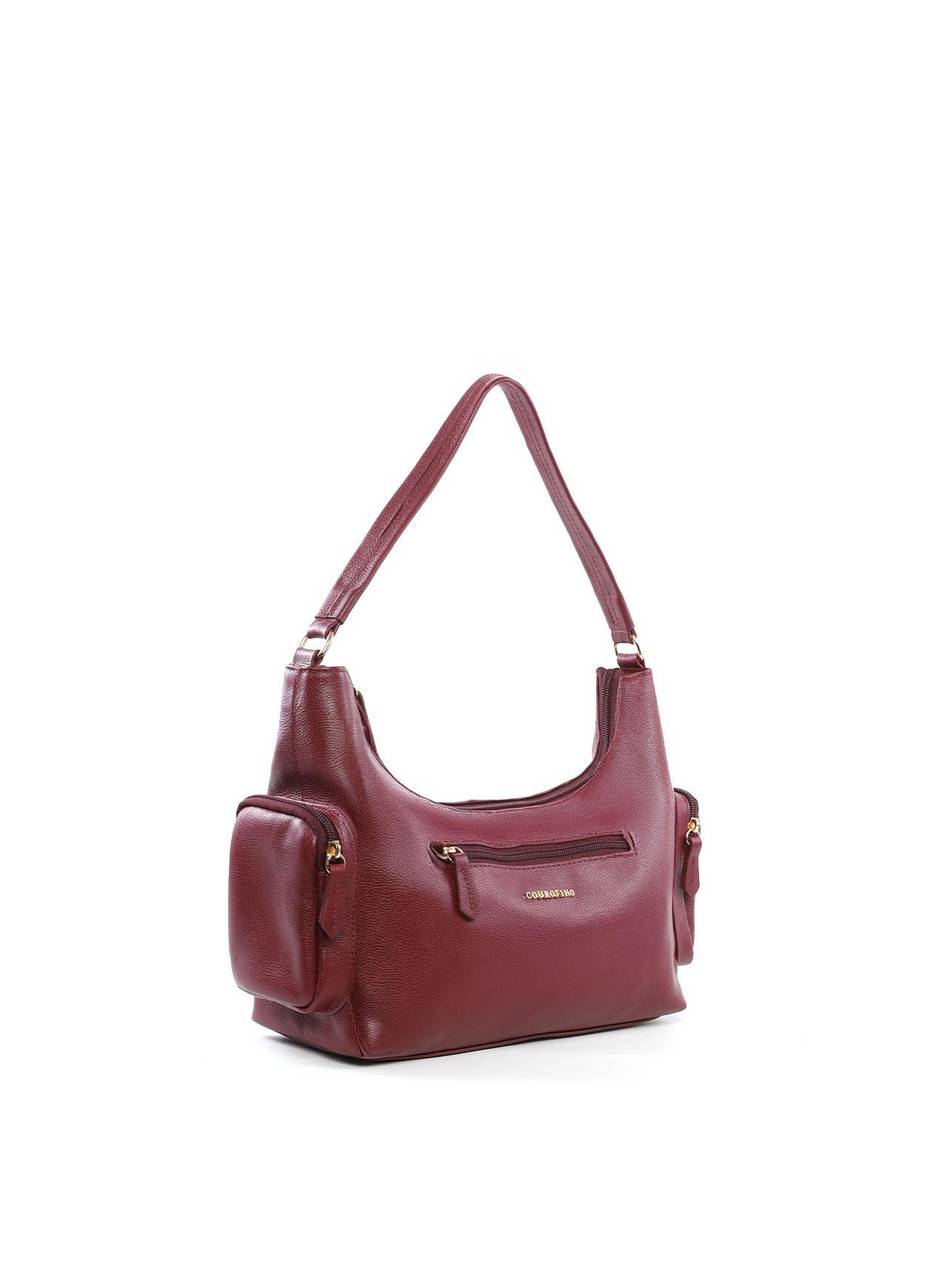 Bolsa Tote Média Multipocket - Vinho BSI-6414 - VI