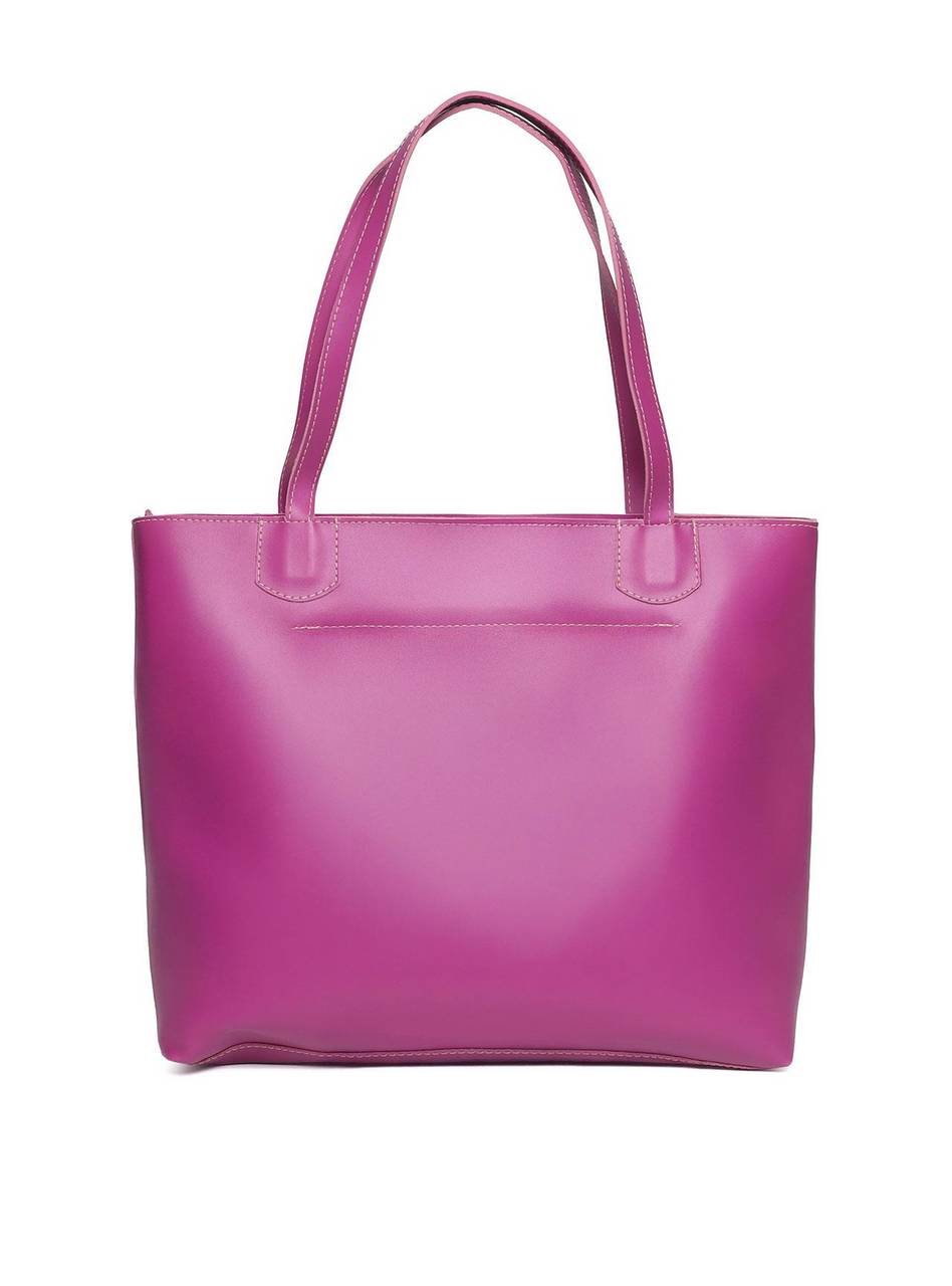 Bolsa Shopper Média Tiracolo Frente Lisa - Roxa BSI-5139 - RO