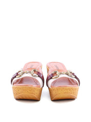 Tamanco Plataforma de Cortiça com Bridão - Nude SDI-11805 - NU