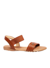Sandália Confort com Tiras em Elástico - Castor SDI-11243 - CS