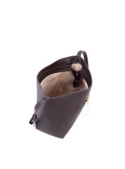 Bolsa Tote Transversal com Borda Ondulada - Cacau BSI-6149 - CA