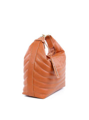 Bolsa Hobo em Matelasse com Fecho em Mosquetão - Castor BSI-6217 - CS