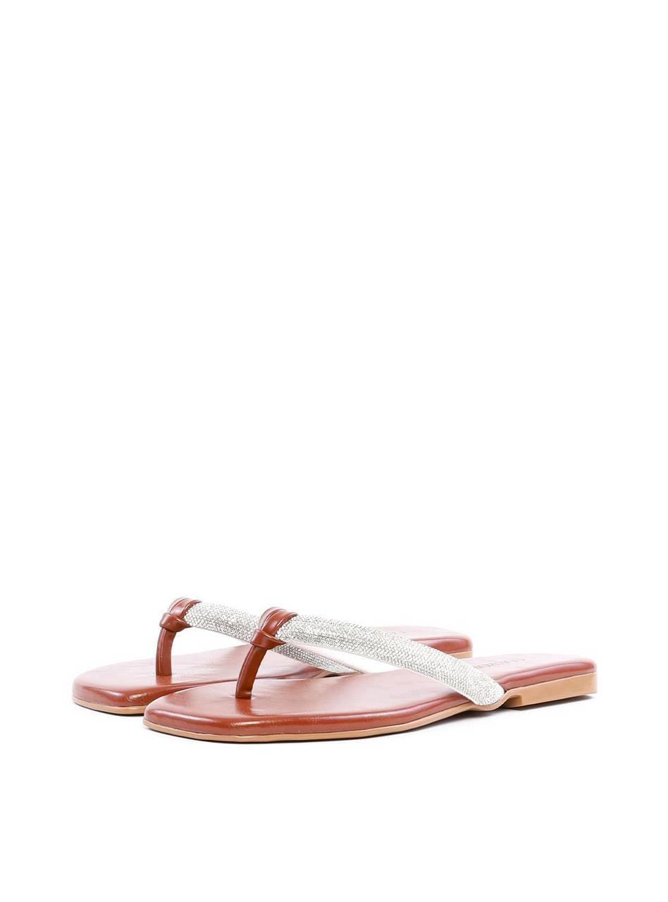 Rasteira de Dedo com Strass - Castor SDI-11889 - CS