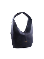 Bolsa Hobo Grande com Bolso Lateral - Preta BSI-6401 - PR