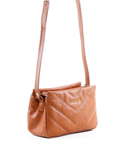 Bolsa Tote Transversal com Matelassê em V - Castor BSI-6437 - CS