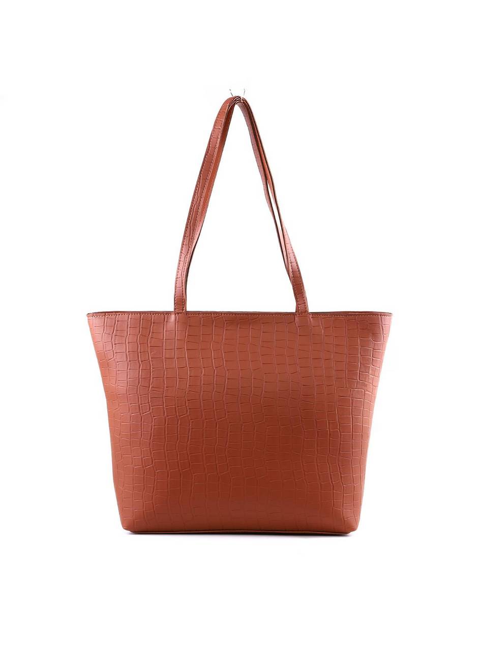 Bolsa Shopper com Bolso Frontal Grande - Castor BSI-6108 - CS