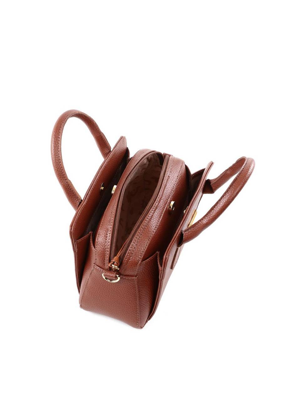 Bolsa Tote Quadrada com 3 Divisórias - Cacau BSI-6474 - CA