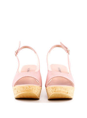 Sandália Plataforma com Recorte - Nude SDI-11948 - NU