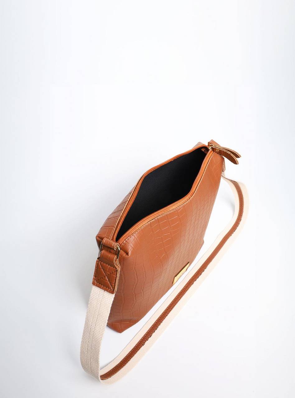Bolsa Carteiro Transversal Lisa Castor BSI-5808 - CS