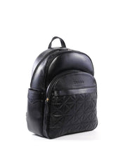 Mochila Feminina com Bordado Frontal - Preta MEI-463 - PR