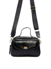Bolsa Baú Transversal com Alça Dupla e Bolso Frontal BSI-6538 - PR