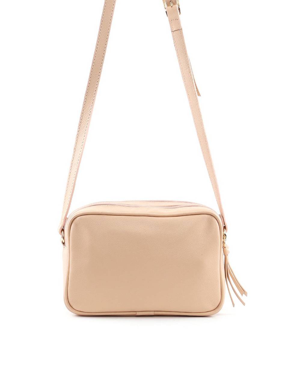 Bolsa Bag Transversal com Bolso Frontal - Nude BSI-6427 - NU