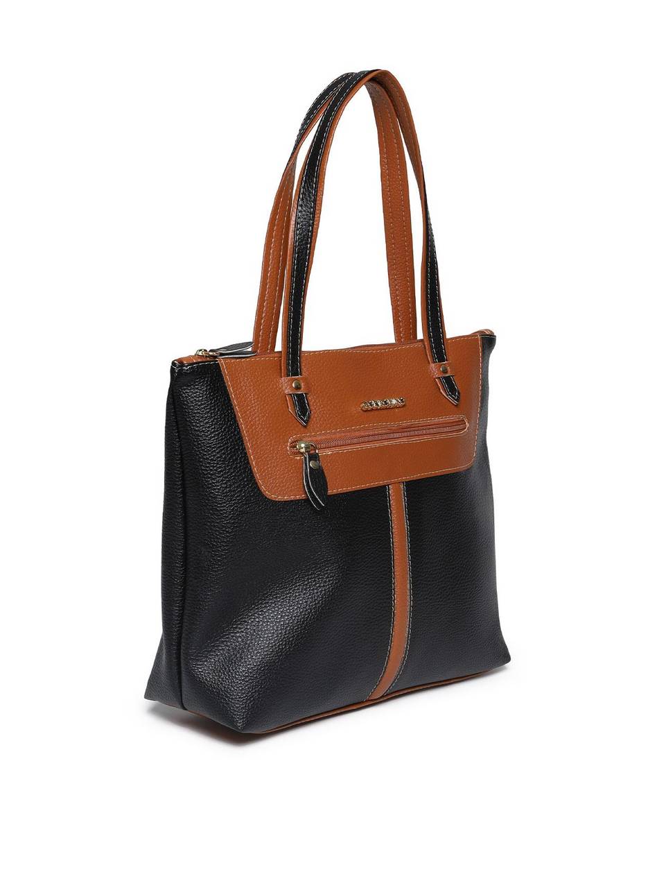 Bolsa Feminina Tote Grande Preta BSI-5886 - PR