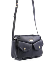 Bolsa Bag Transversal Arredondada - Preta BSI-6121 - PR