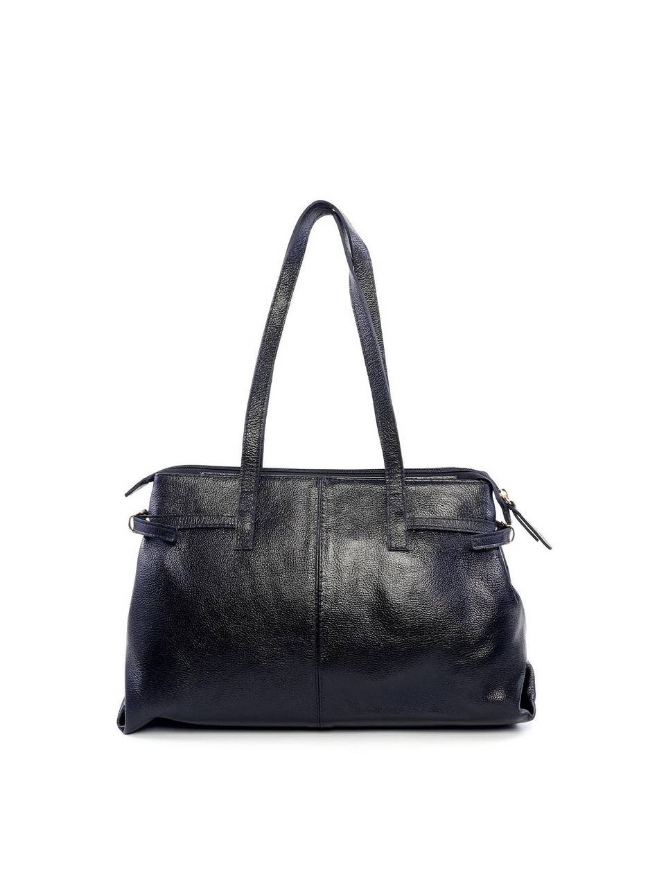 Bolsa Tote com Detalhe de Cinto - Preta BSI-6165 - PR