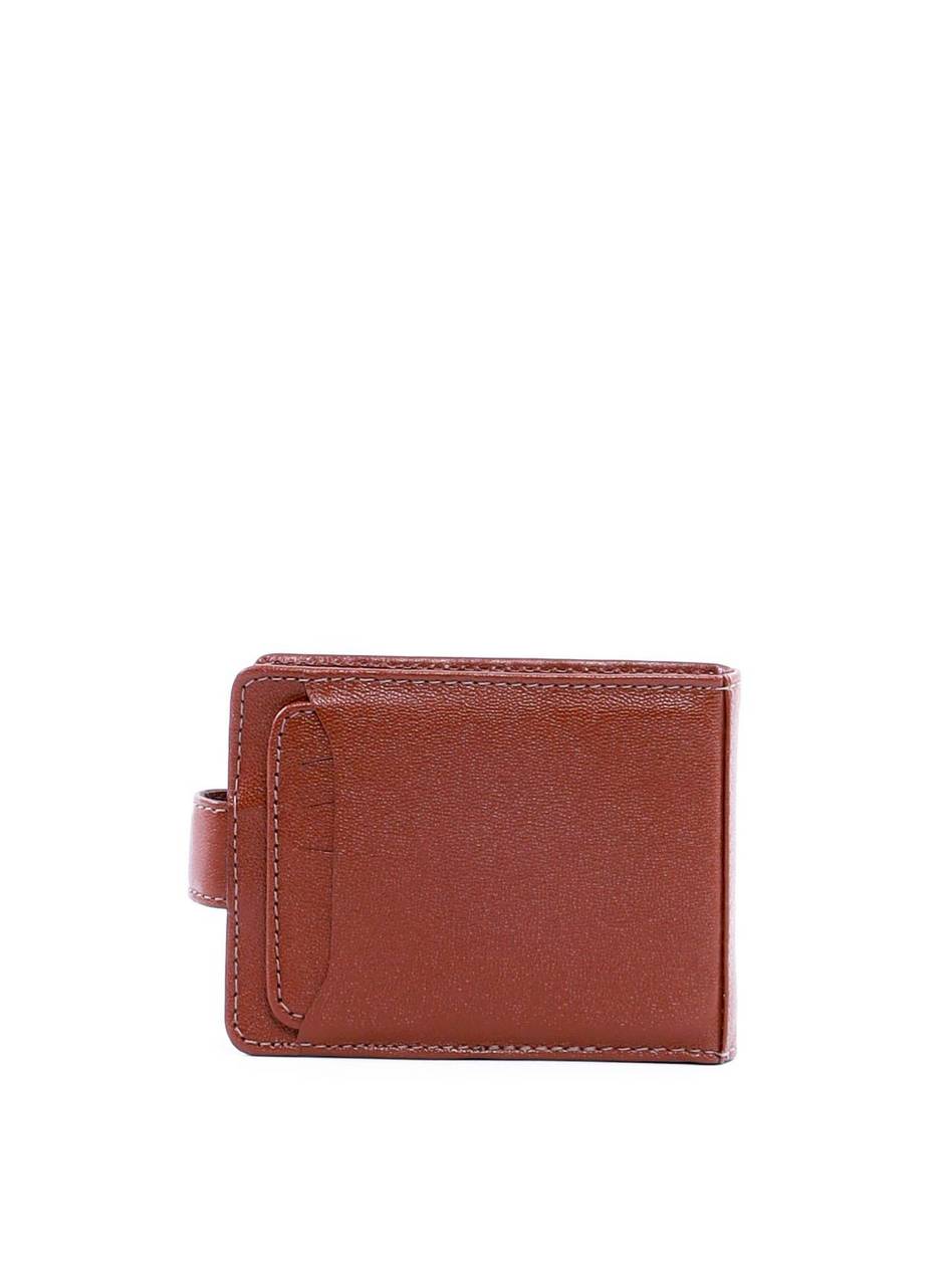 Carteira Masculina em Couro Clássica com Porta-Cartão Removível - Castor CAI-1006 - CS