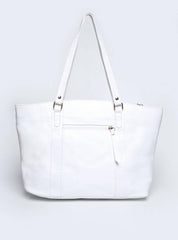 Bolsa Shopper Couro Tiracolo Bolinha Branca BSI-5074 - BR