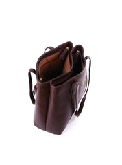 Bolsa Shopper Grande Couro Divisórias Cacau BSI-5686 - CA