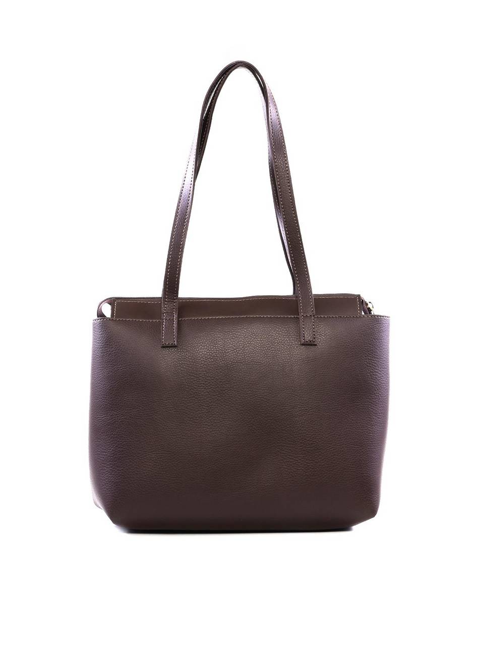 Bolsa Tote Tiracolo Média Cacau BSI-5821 - CA