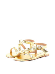 Rasteira Tira Lateral Enfeite Conchas - Ouro SDI-11938 - AU